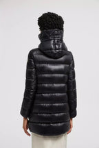 Suyen Long Down Jacket – a sophisticated, must-have piece for winter in the city, the Suyen long down jacket – LUX VERSE Luxury Designer Fashion Outlet