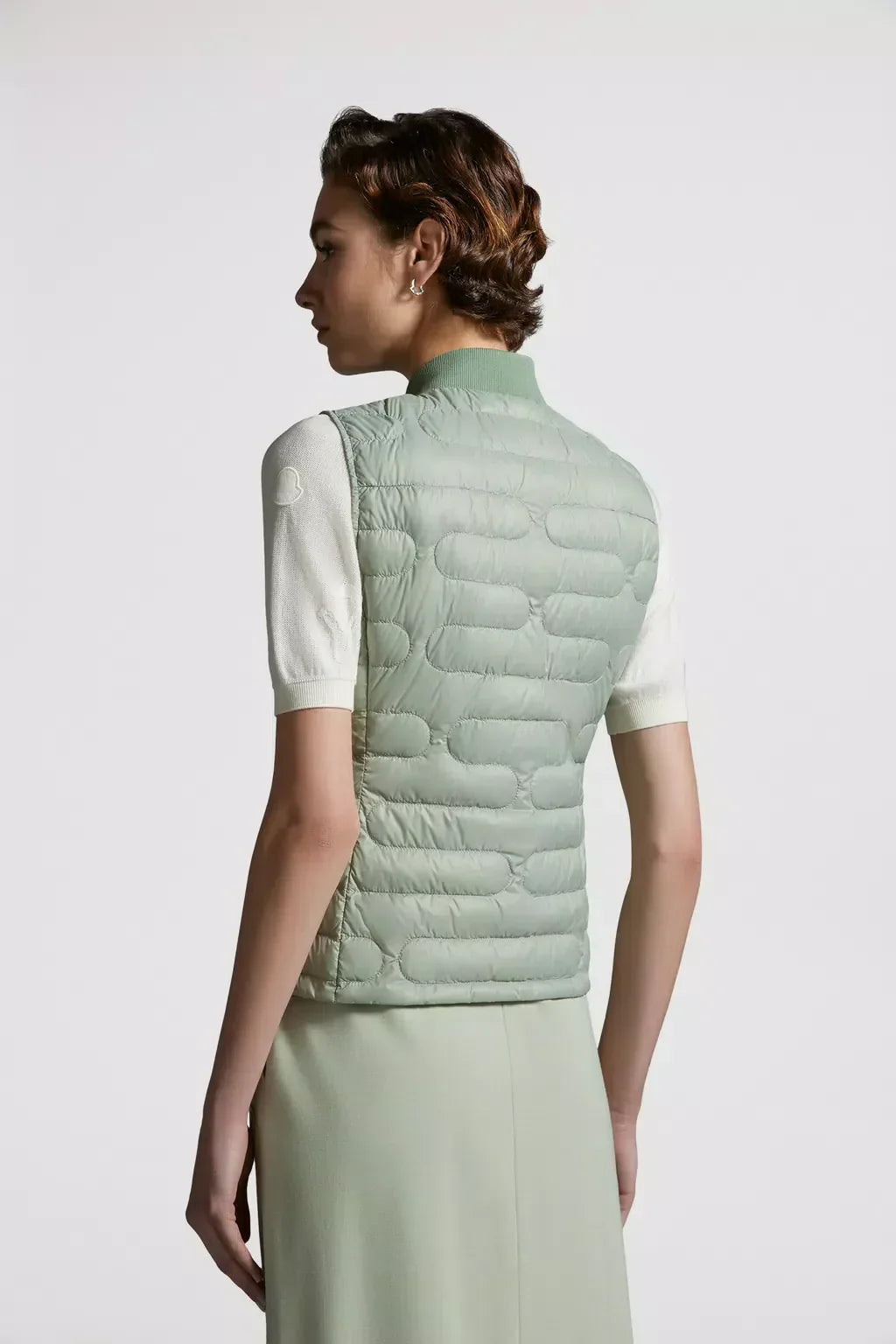 Perille Down Vest – durable and lightweight, the Perille puffer vest is crafted from water-repellent – LUX VERSE Luxury Designer Fashion Outlet