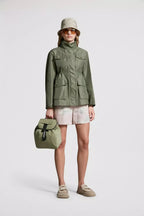 Ilo Field Jacket – the lightweight style is finished with a detachable faux fur collar – LUX VERSE Luxury Designer Fashion Outlet