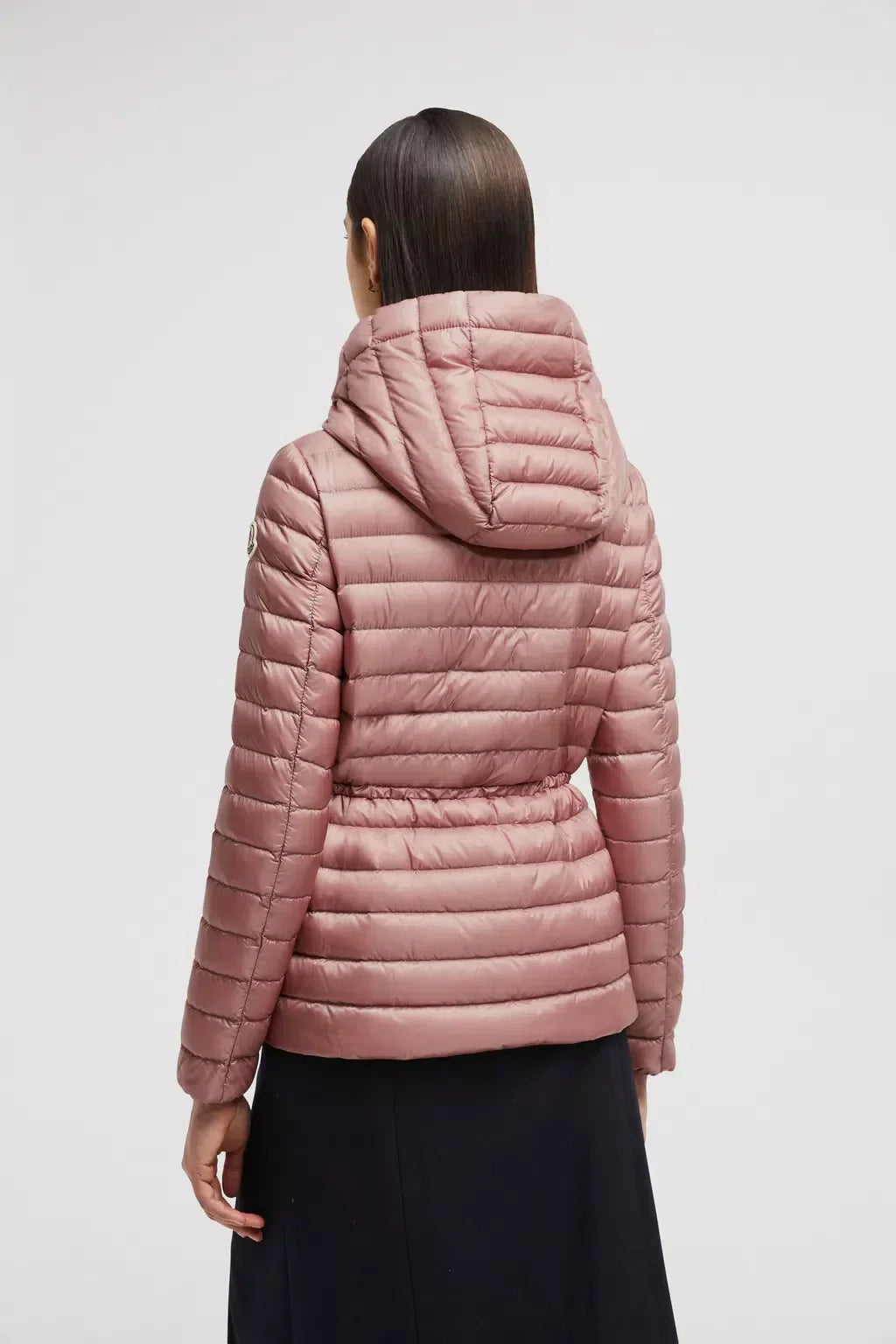 Raie Short Down Jacket – crafted from nylon léger Nylon léger lining Grosgrain trim Down-filled Hood – LUX VERSE Luxury Designer Fashion Outlet