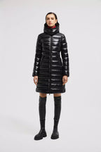 Moka Long Down Jacket – a detachable hood adapts the down coat to any weather condition – LUX VERSE Luxury Designer Fashion Outlet