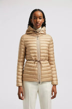 Raie Short Down Jacket – grosgrain details enhance the feminine silhouette of this piece – LUX VERSE Luxury Designer Fashion Outlet