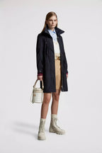 Kourou Parka – crafted from technical twill Technical twill lining High collar with drawstring – LUX VERSE Luxury Designer Fashion Outlet