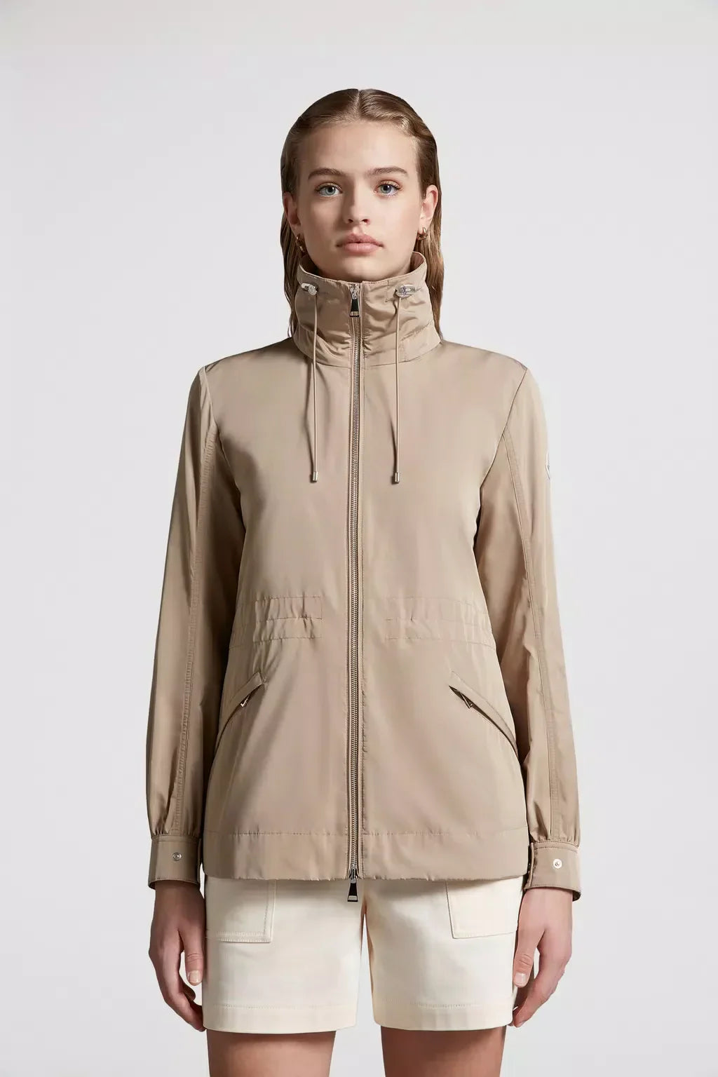 Enet Parka – crafted from technical twill, the mid-season jacket is a sophisticated style that – LUX VERSE Luxury Designer Fashion Outlet