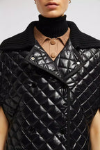 Down Cape – easily worn alone in milder weather or layered over light jackets, this cape is – LUX VERSE Luxury Designer Fashion Outlet