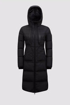 Idocrase Long Down Jacket – a nod to the collection's feminine spirit, the Idocrase down coat is featured in – LUX VERSE Luxury Designer Fashion Outlet