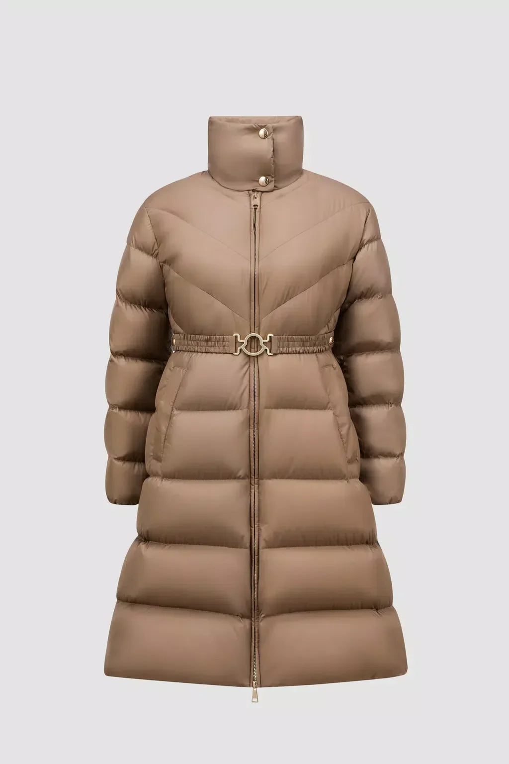 Brou Long Down Jacket – the Brou down jacket echoes the collection's interpretation of femininity – LUX VERSE Luxury Designer Fashion Outlet