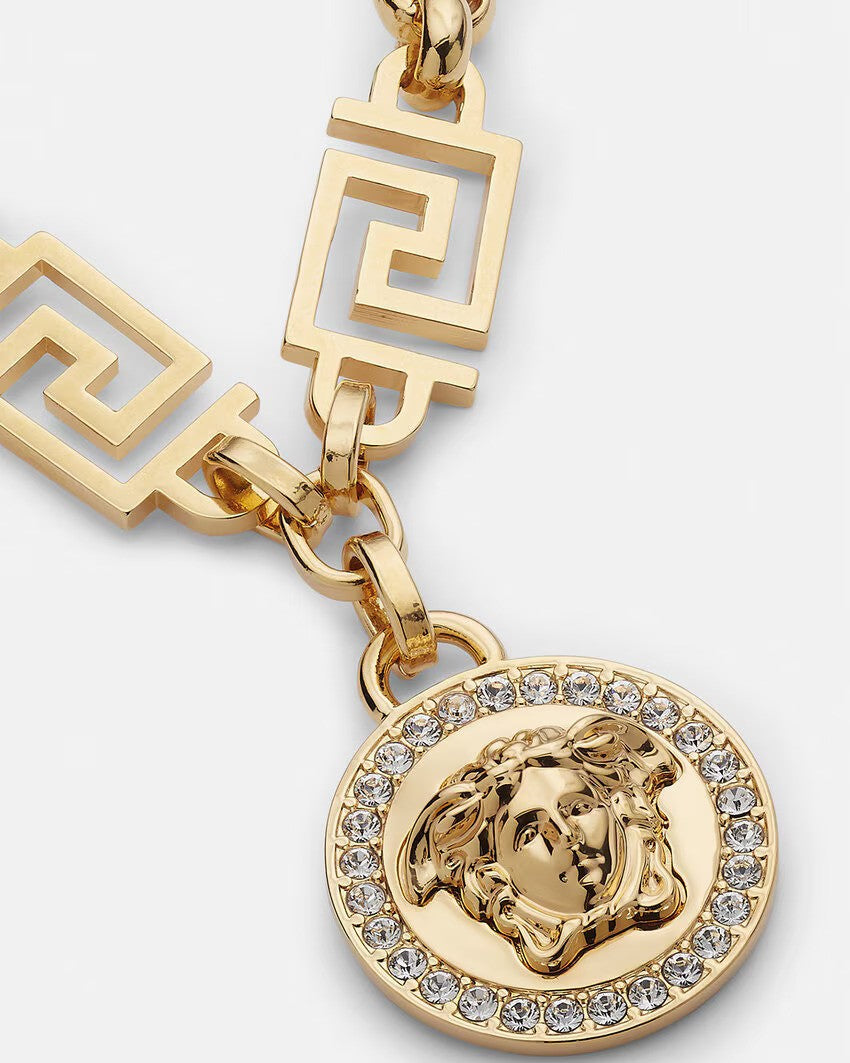 Crystal Greca Bracelet – whether worn alone for a subtle statement or stacked with other favorites, it's the – LUX VERSE Luxury Designer Fashion Outlet