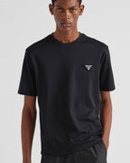 Cotton T-shirt – blending sophistication and simplicity, the short-sleeved crew-neck garment is – LUX VERSE Luxury Designer Fashion Outlet