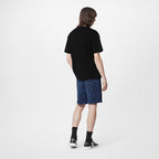 Signature Short-Sleeved T-Shirt – made from a fine compact cotton knit, it features an embroidered signature – LUX VERSE Luxury Designer Fashion Outlet