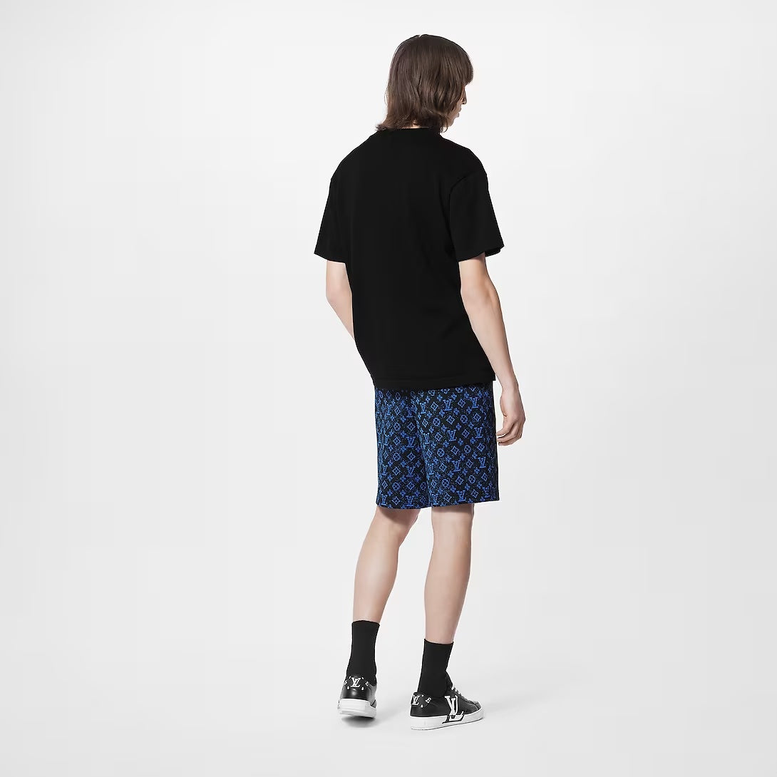 Signature Short-Sleeved T-Shirt – made from a fine compact cotton knit, it features an embroidered signature – LUX VERSE Luxury Designer Fashion Outlet