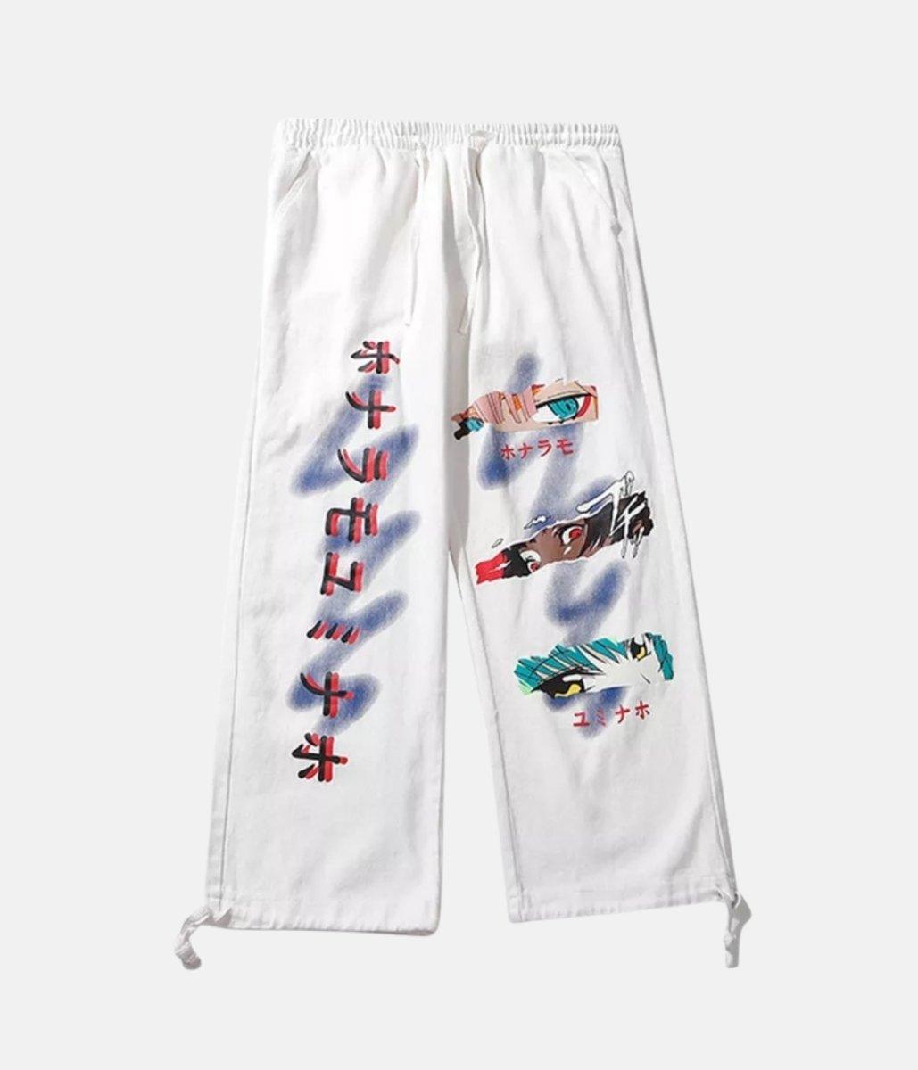 Kanji Jogger – thigh Hip Lenght M 70 49 108 100 L 74 51 112 102 XL 78 53 116 104 – LUX VERSE Luxury Designer Fashion Outlet