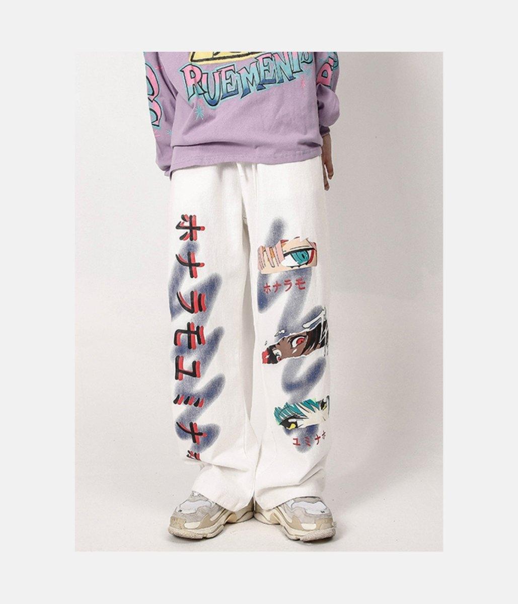 Kanji Jogger – thigh Hip Lenght M 70 49 108 100 L 74 51 112 102 XL 78 53 116 104 – LUX VERSE Luxury Designer Fashion Outlet