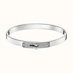 Kelly Silver Diamond Bracelet – LUX VERSE Luxury Designer Fashion Outlet