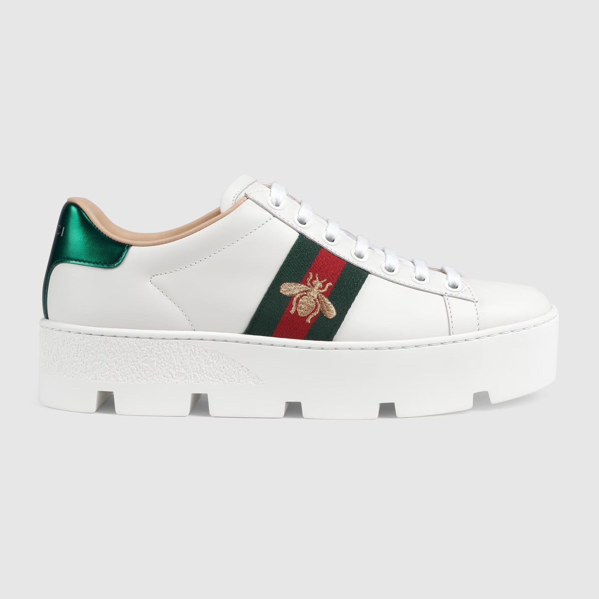 Women Ace Platform Sneakers – since its appearance, the Ace sneaker has become a reference in collections – LUX VERSE Luxury Designer Fashion Outlet