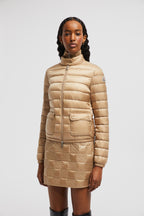 Moncler Lans Short Down Jacket – crafted from nylon léger, the short puffer plays with geometry: having the classic – LUX VERSE Luxury Designer Fashion Outlet