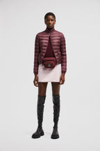 Moncler Lans Short Down Jacket – crafted from nylon léger, the short puffer plays with geometry: having the classic – LUX VERSE Luxury Designer Fashion Outlet