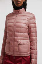 Moncler Lans Short Down Jacket – crafted from nylon léger, the short puffer plays with geometry: having the classic – LUX VERSE Luxury Designer Fashion Outlet