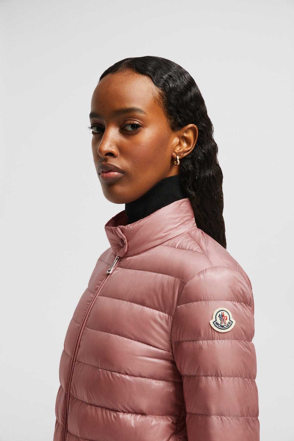 Moncler Lans Short Down Jacket – crafted from nylon léger, the short puffer plays with geometry: having the classic – LUX VERSE Luxury Designer Fashion Outlet