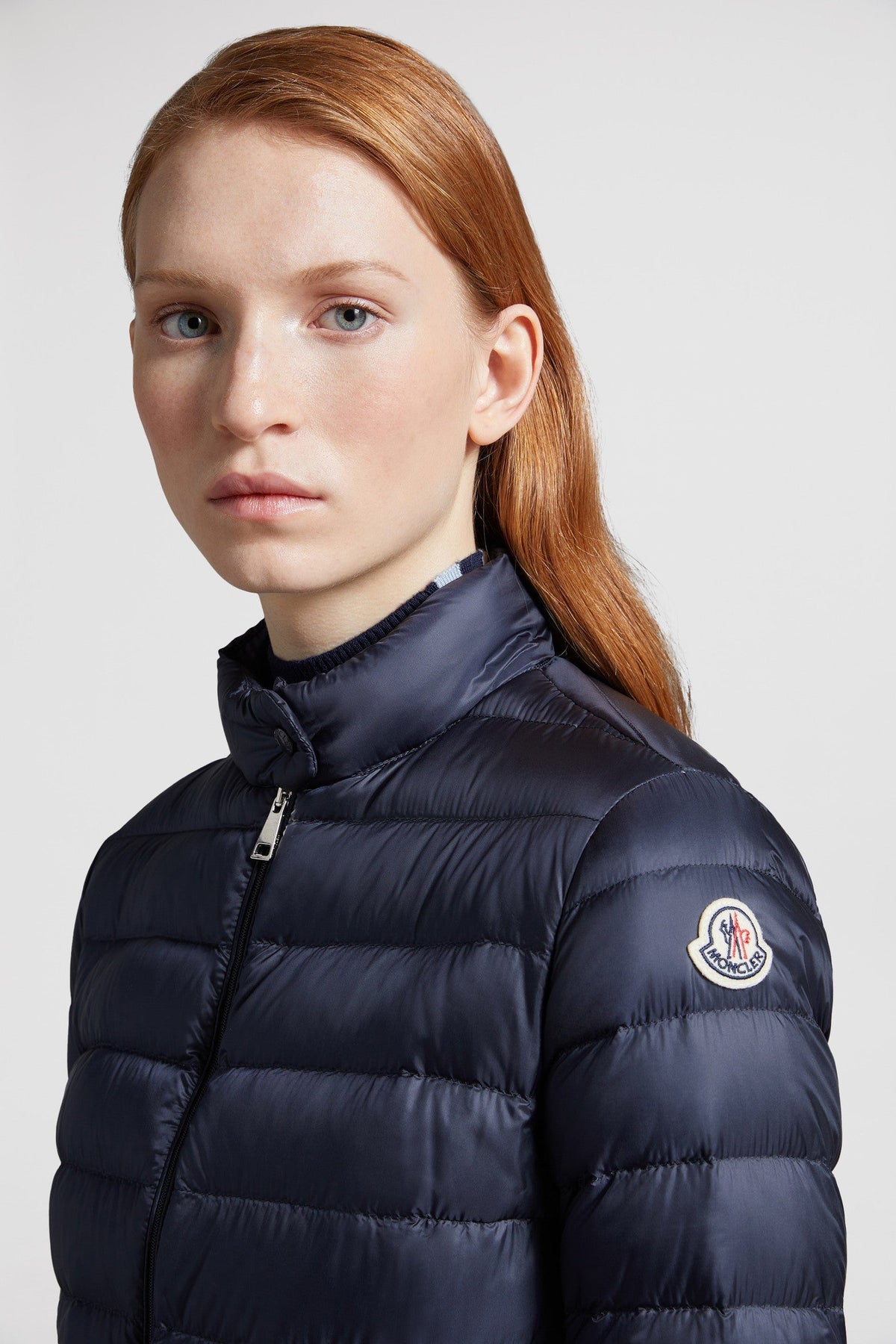 Lans Short Down Jacket – crafted from nylon léger, the short puffer plays with geometry: having the classic – LUX VERSE Luxury Designer Fashion Outlet