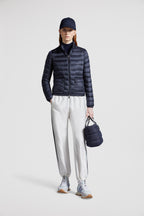 Lans Short Down Jacket – crafted from nylon léger, the short puffer plays with geometry: having the classic – LUX VERSE Luxury Designer Fashion Outlet
