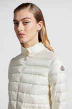 Lans Short Down Jacket – crafted from nylon léger, the short puffer plays with geometry: having the classic – LUX VERSE Luxury Designer Fashion Outlet