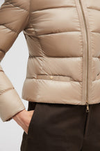 Laurine Short Down Jacket – modern and sophisticated, the style layers perfectly over work and eveningwear – LUX VERSE Luxury Designer Fashion Outlet