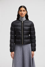 Laurine Short Down Jacket – modern and sophisticated, the style layers perfectly over work and eveningwear – LUX VERSE Luxury Designer Fashion Outlet