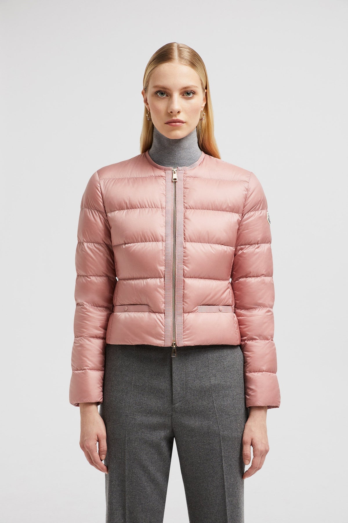 Laurine Short Down Jacket – modern and sophisticated, the style layers perfectly over work and eveningwear – LUX VERSE Luxury Designer Fashion Outlet