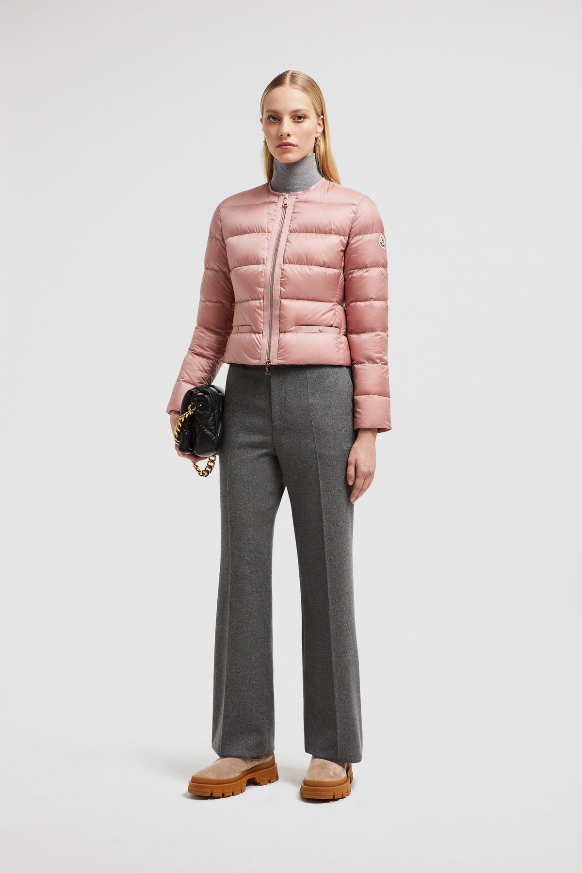 Laurine Short Down Jacket – modern and sophisticated, the style layers perfectly over work and eveningwear – LUX VERSE Luxury Designer Fashion Outlet