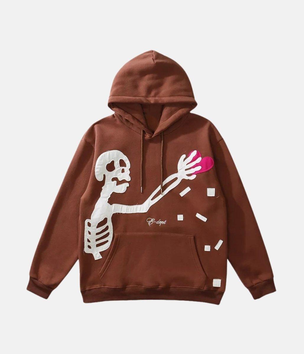 Leave Hoodie – material: Premium Cotton & Polyester Design: High Quality Print Fit type – LUX VERSE Luxury Designer Fashion Outlet