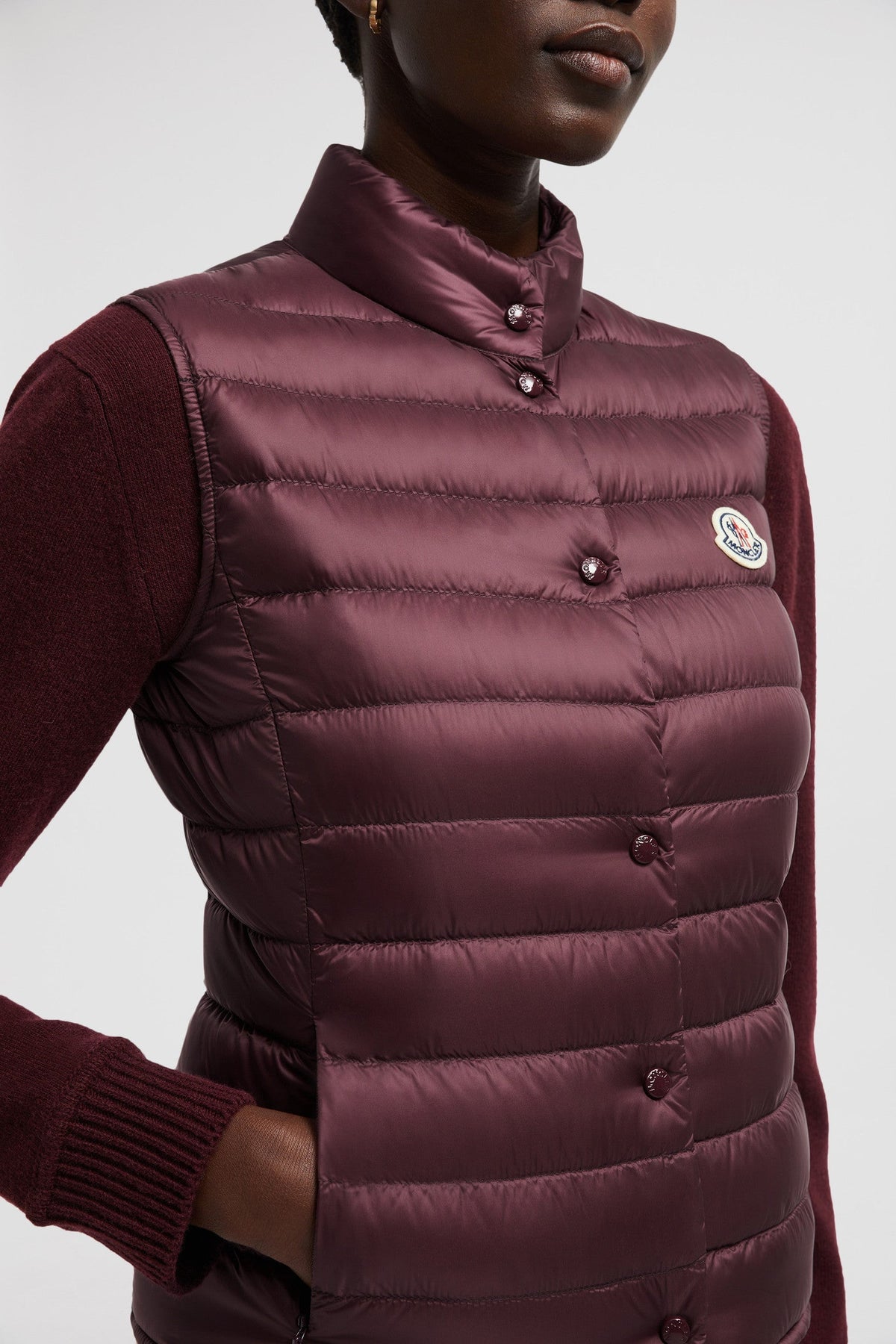 Liane Vest – the Liane vest has a slim, feminine cut that is easily styled over a t-shirt or – LUX VERSE Luxury Designer Fashion Outlet