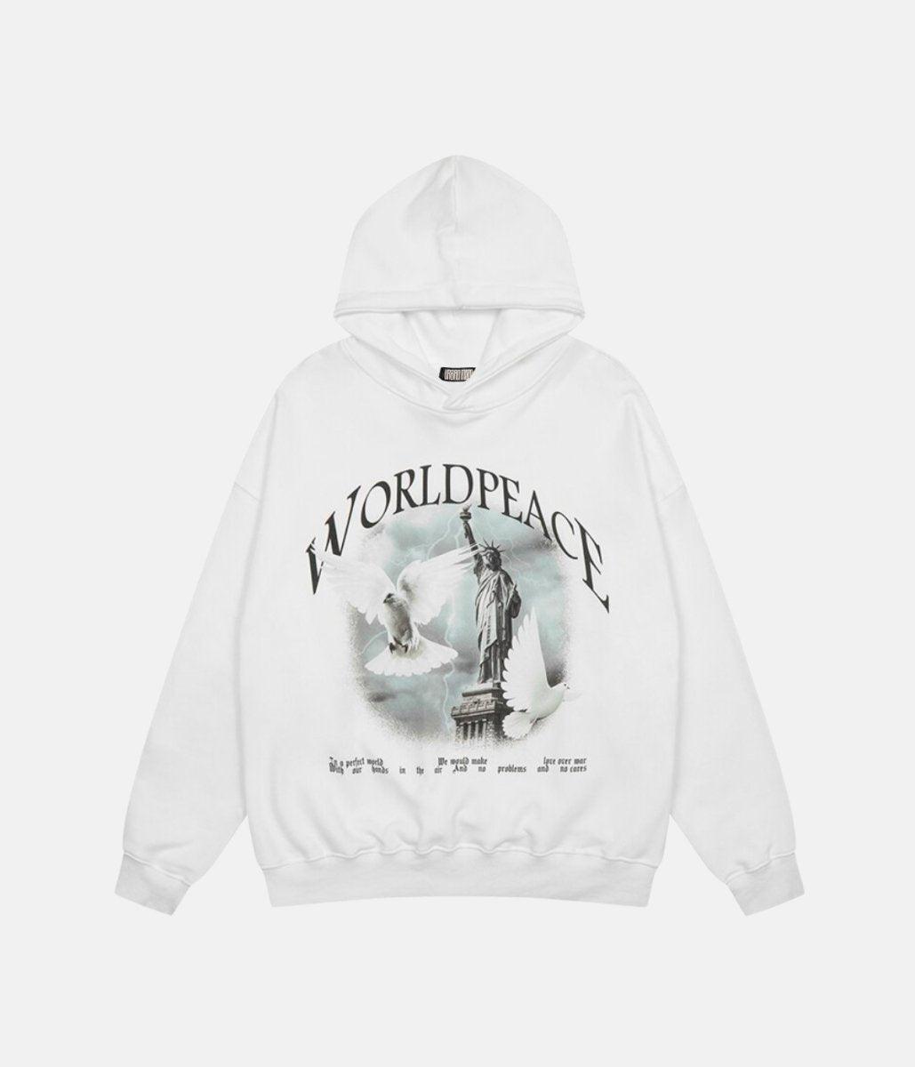 Liberty Hoodie – material: Premium Cotton & Polyester Design: High Quality Print Fit type – LUX VERSE Luxury Designer Fashion Outlet