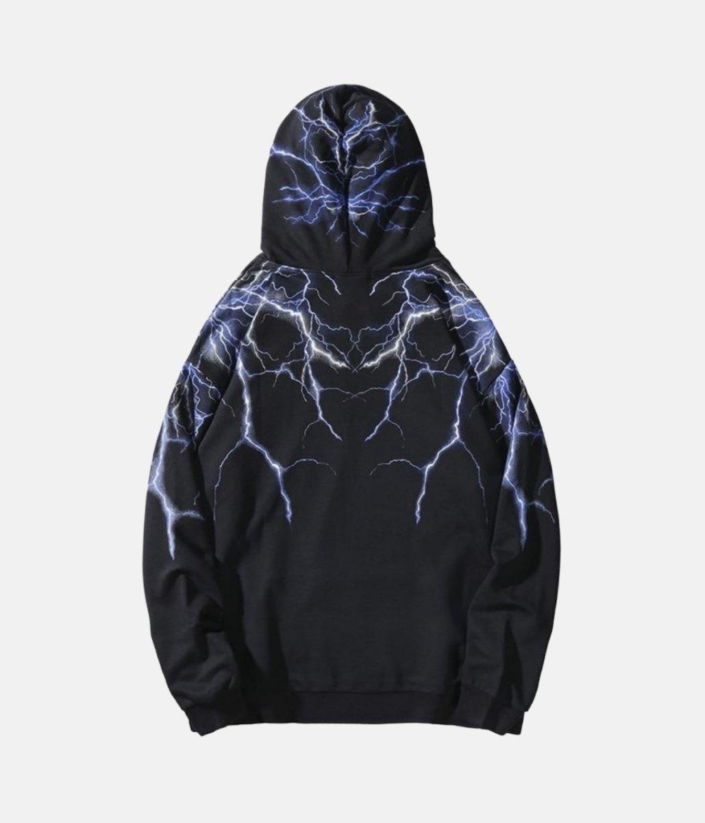 Lightning Hoodie – material: Premium Cotton Design: High Quality Print Fit type: Regular – LUX VERSE Luxury Designer Fashion Outlet