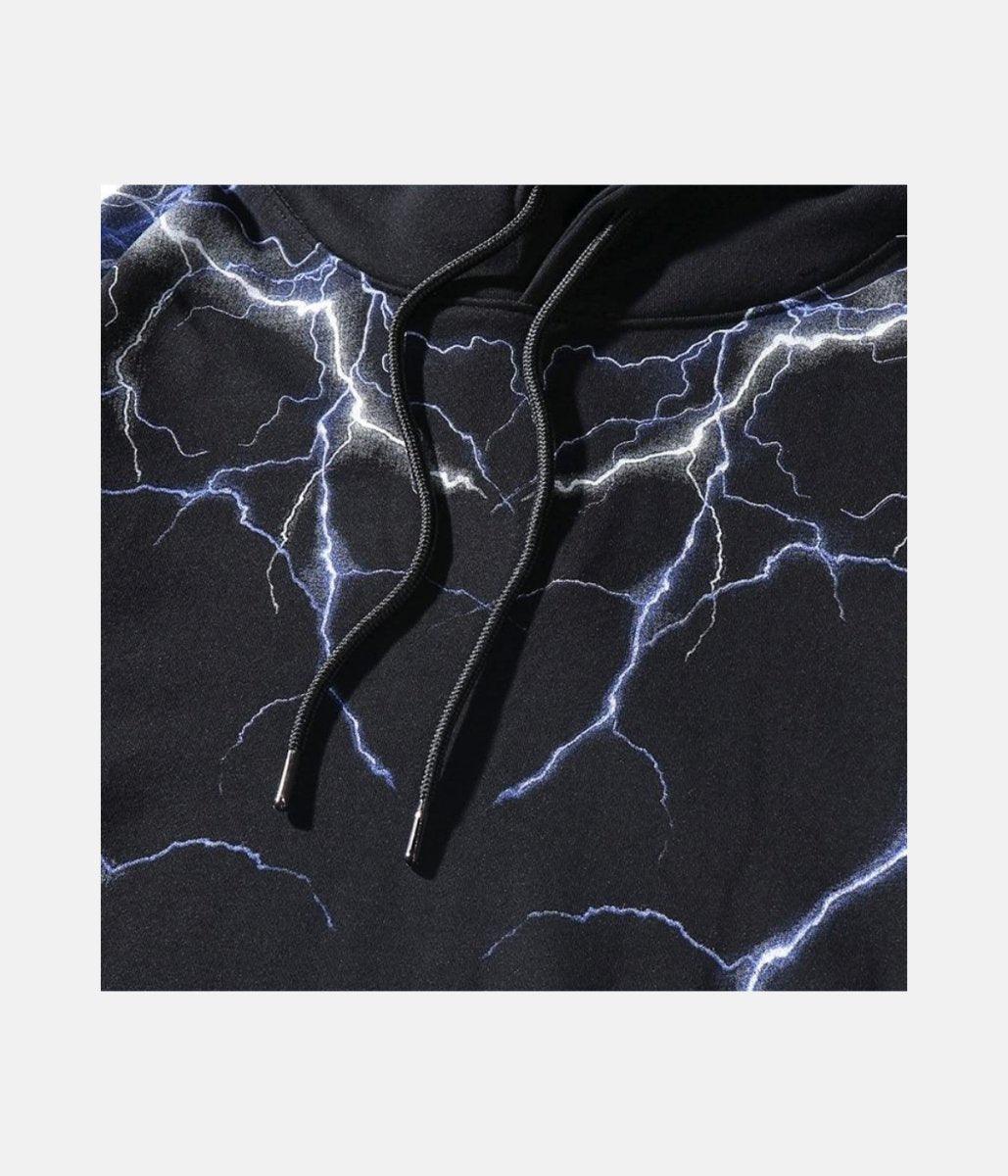 Lightning Hoodie – m 124 62 73 62 L 128 63 75 63 XL 132 64 77 64 – LUX VERSE Luxury Designer Fashion Outlet
