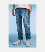 Lightning Pants – hip Lenght S 82 106 101 M 86 110 103 L 90 114 105 XL 94 118 107 – LUX VERSE Luxury Designer Fashion Outlet
