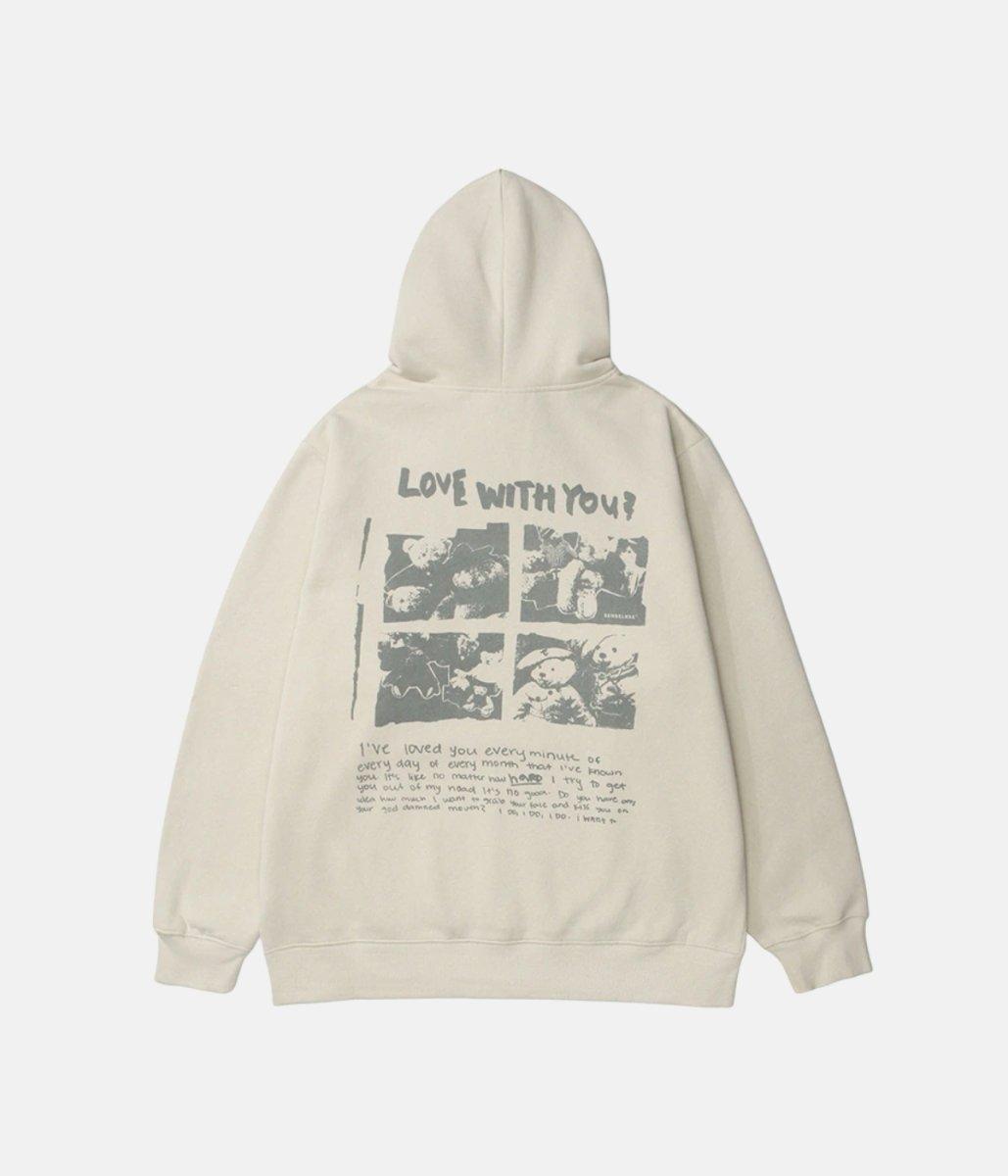 Loved Hoodie – material: Premium Cotton & Polyester Design: High Quality Print Fit type – LUX VERSE Luxury Designer Fashion Outlet