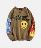 Lucky Me Sweatshirt | Kids See Ghosts – material: Premium Cotton & Polyester Design: Foam Print | Fit type: – LUX VERSE Luxury Designer Fashion Outlet