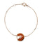 AMULETTE CARNELIAN ROSE GOLD BRACELET