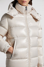 Maire Short Down Jacket – this down jacket features comfortable lines and is crafted in resistant nylon laqué – LUX VERSE Luxury Designer Fashion Outlet