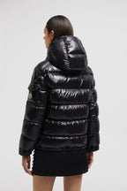 Maire Short Down Jacket – the short puffer jacket showcases a timeless design with a detachable hood – LUX VERSE Luxury Designer Fashion Outlet