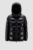 Maire Short Down Jacket – this down jacket features comfortable lines and is crafted in resistant nylon laqué – LUX VERSE Luxury Designer Fashion Outlet