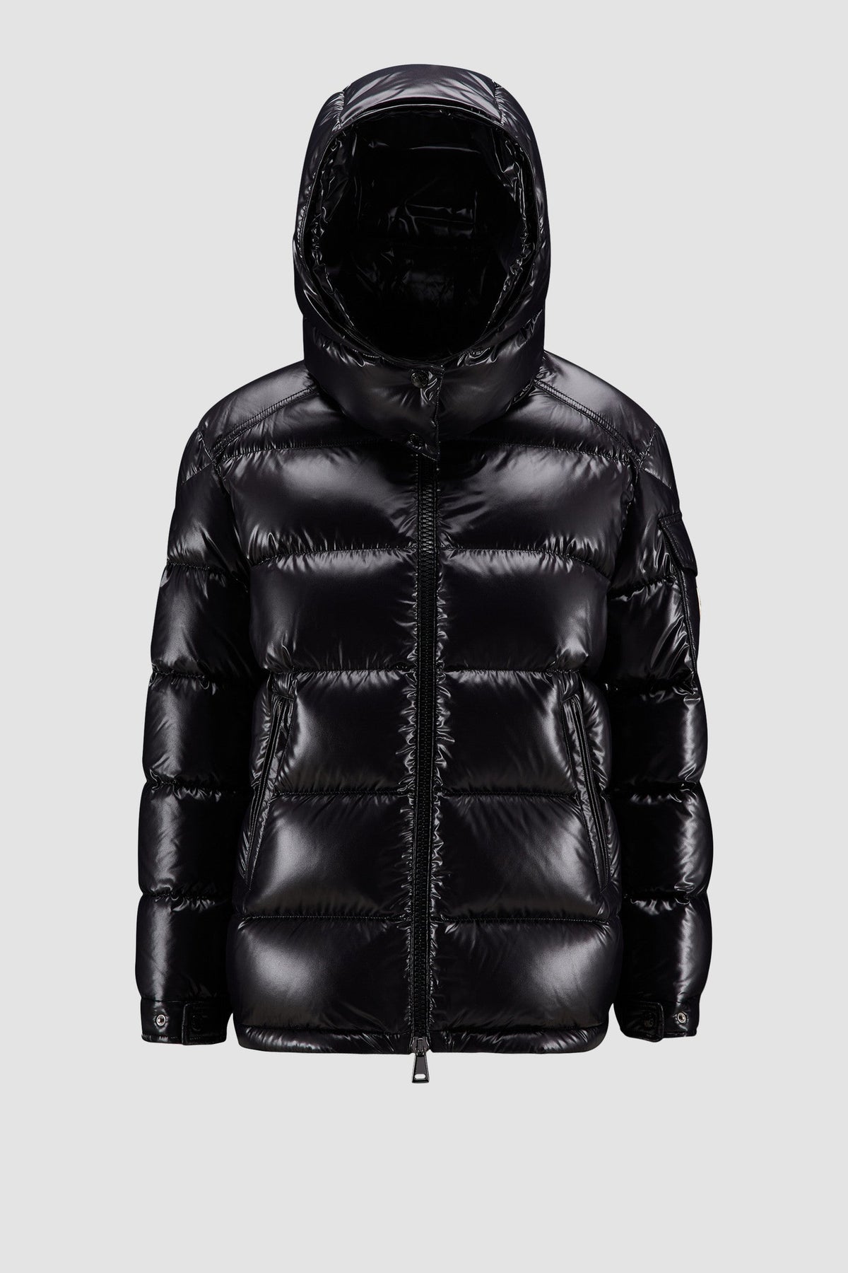 Maire Short Down Jacket – this down jacket features comfortable lines and is crafted in resistant nylon laqué – LUX VERSE Luxury Designer Fashion Outlet