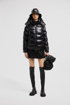 Maire Short Down Jacket – the short puffer jacket showcases a timeless design with a detachable hood – LUX VERSE Luxury Designer Fashion Outlet