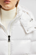 Maire Short Down Jacket – the short puffer jacket showcases a timeless design with a detachable hood – LUX VERSE Luxury Designer Fashion Outlet