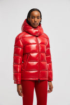 Moncler Maire Short Down Jacket – the short puffer jacket showcases a timeless design with a detachable hood and – LUX VERSE Luxury Designer Fashion Outlet