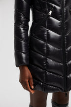 Marus Long Down Jacket – the Marus long down jacket is crafted from iconic nylon laqué and is characterized – LUX VERSE Luxury Designer Fashion Outlet