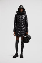 Marus Long Down Jacket – the Marus long down jacket is crafted from iconic nylon laqué and is characterized – LUX VERSE Luxury Designer Fashion Outlet