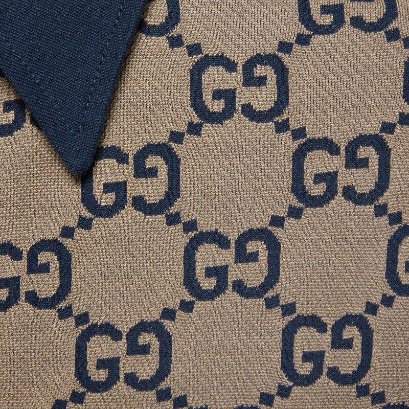 Maxi GG silk cotton polo – codes that have become synonymous with the House remain a source of inspiration for – LUX VERSE Luxury Designer Fashion Outlet