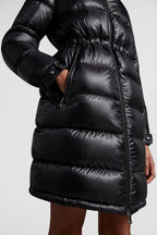 Meillon Long Down Jacket – a modular design, the long down jacket comes with a detachable hood easily put on or – LUX VERSE Luxury Designer Fashion Outlet